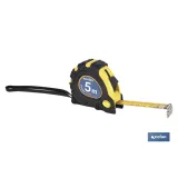 FLEXÓMETRO MAGNÉTICO 19 MM X 5 M