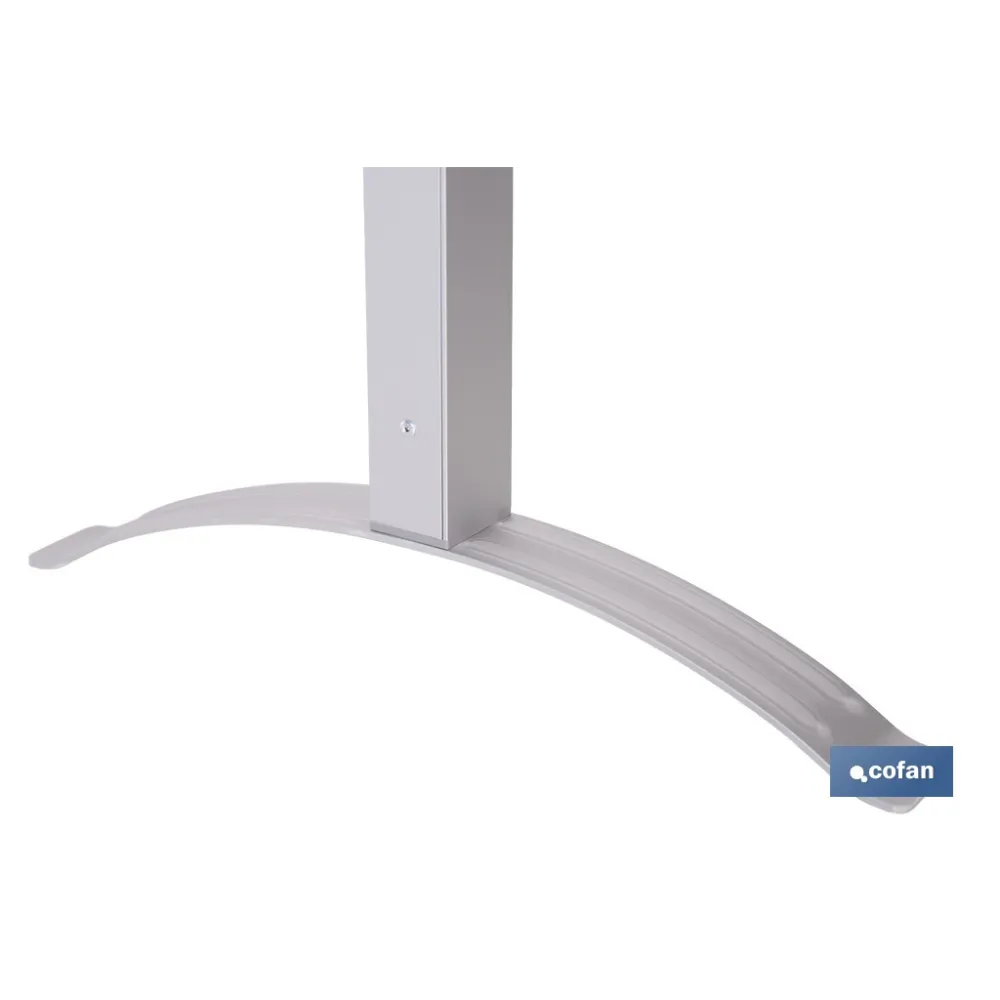 TOALLERO ELÉCTRICO DE ALUMINIO 100 W 90 X 53 X 35,5 CM IP44