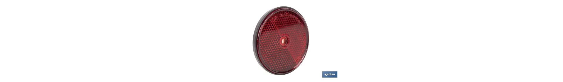 Catadióptricos Redondos Sin Tornillo y con Adhesivo | Producto