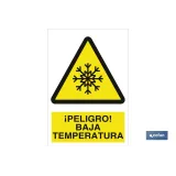 ¡Peligro! baja temperatura