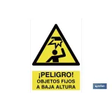¡Peligro! objetos fijos a baja altura