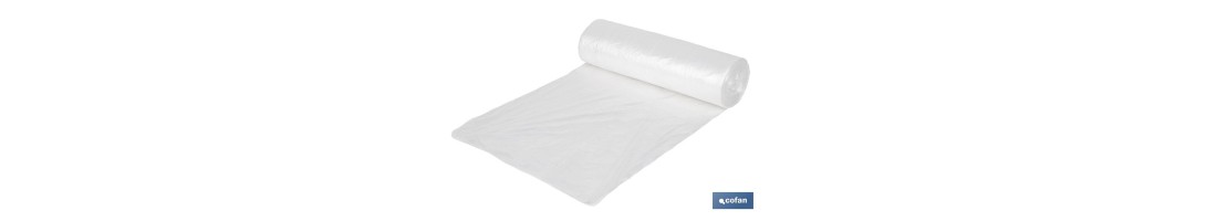 Rollo de polietileno cubretodo | Ideal para proteger de forma rápida y resistente