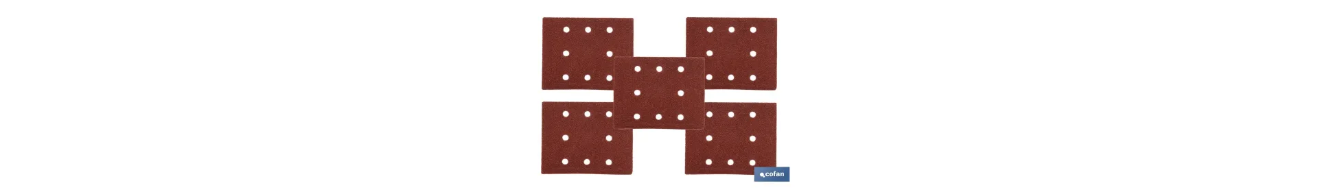 Comprar Pack de 5 Hojas de Lija para Lijadora Orbital | Hojas de Lija
