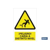 ¡Peligro! caída a distinto nivel