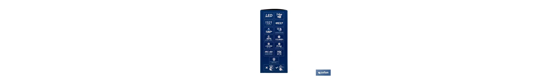 Bombillas Led Regulable E27 14 W 1521 Lúmenes | 5 Cct Regulable