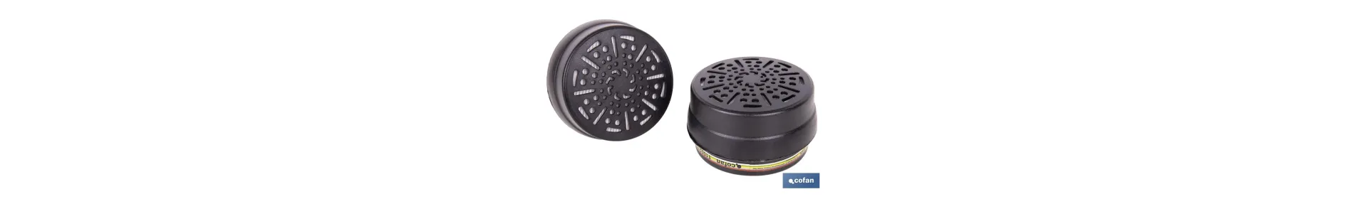 Set de 2 Filtros Abek1p3 para Máscara Completa Cofan | Protección