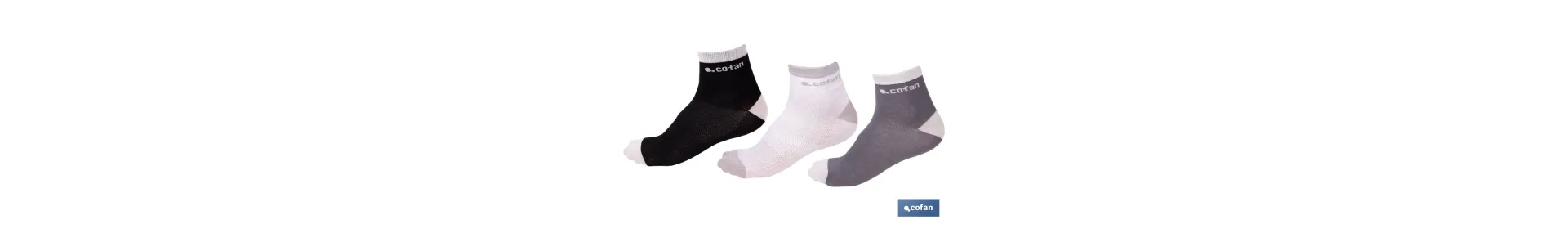 Comprar Set de 3 Pares de Calcetines Unisex de Algodón | Caña Media |