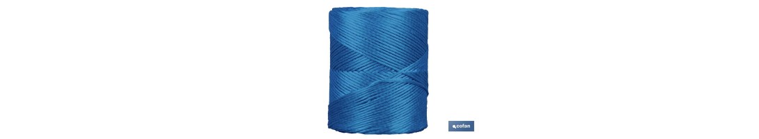 Hilo de Rafia Sintética Azul