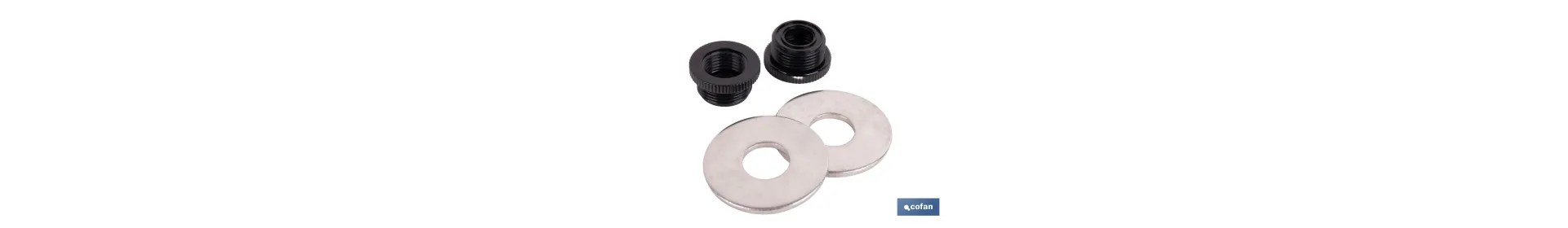 Kit de Arandelas y Adaptadores de Rosca 1/2-3/4 | Adecuado para