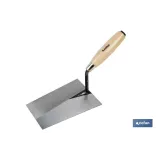 Paleta forjada modelo Norte | Varias medidas de longitud | Para la construcción | Mango de madera