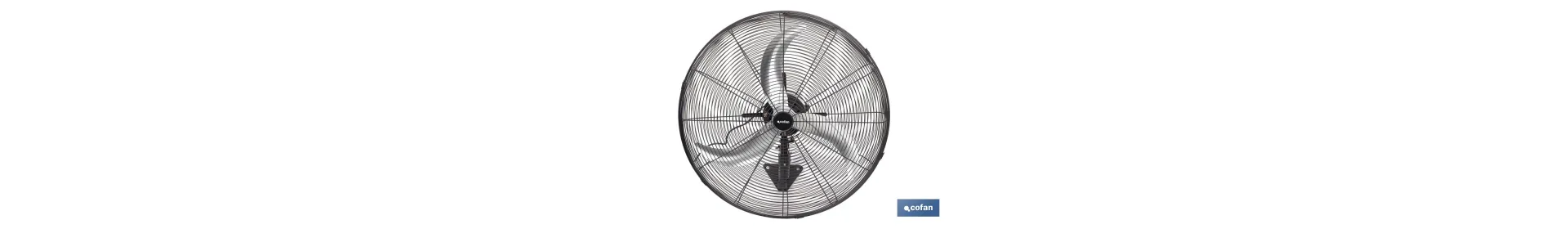 Tienda de Ventilador de Pared Industrial con 3 Velocidades | 3 Aspas