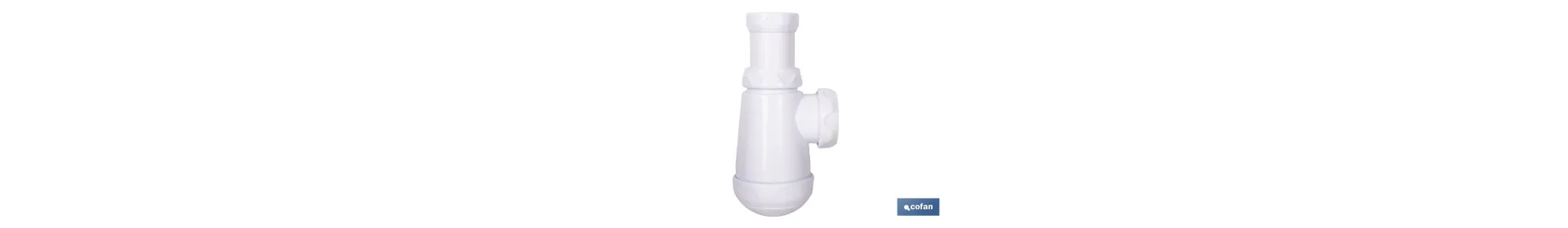 Comprar Sifón de Botella Corto Extensible | Salida Ajustable de