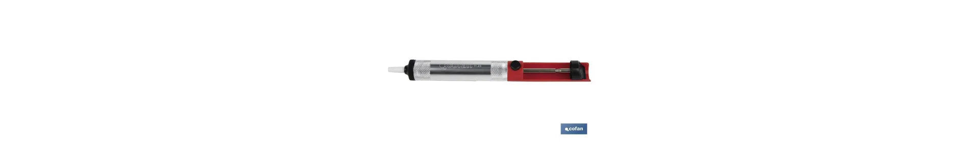 Desoldador de Estáño con boquilla antiestática | Limpiador de Soldadura | Medida 170 mm