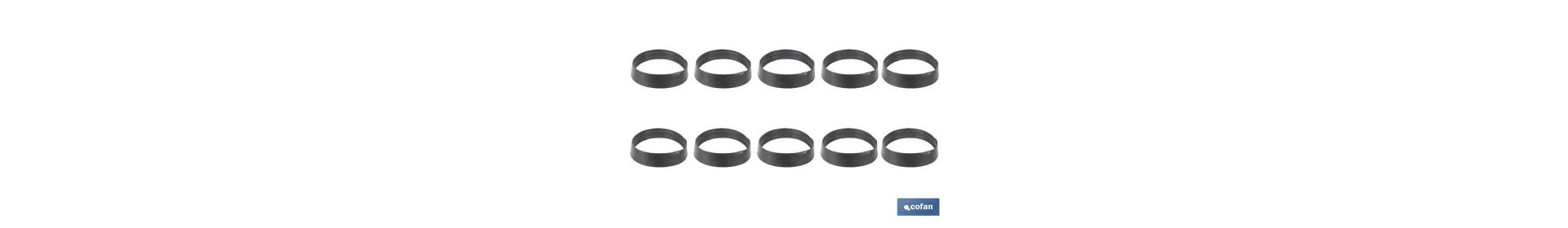 Set de 10 Juntas Tóricas Cónicas para Sifones | Sellado Hermético |