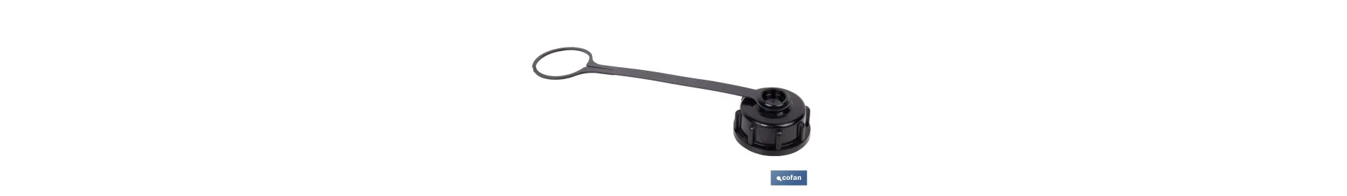 Tapón con abrazadera para bidón de combustible adecuada para el trasvase de gasolina, gasóleo y queroseno | Compatible con bido