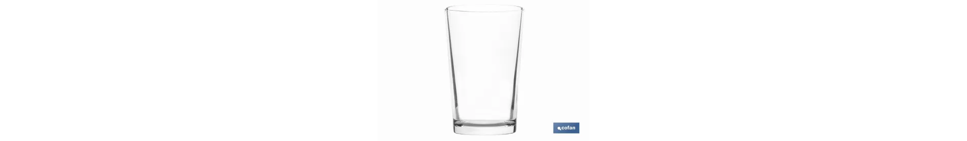 Pack de 6 Vasos de Caña de Vidrio Templado | Capacidad: 200 Ml |
