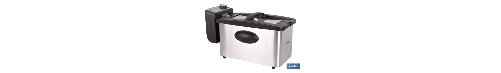 FREIDORA ELÉCTRICA 2000 W MOD. RIAZA