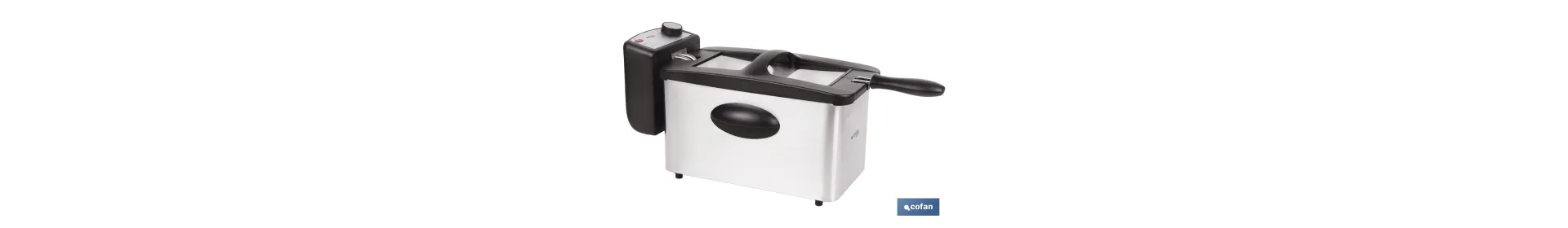 Freidora Eléctrica | Modelo Riaza | Fabricada en Acero Inoxidable