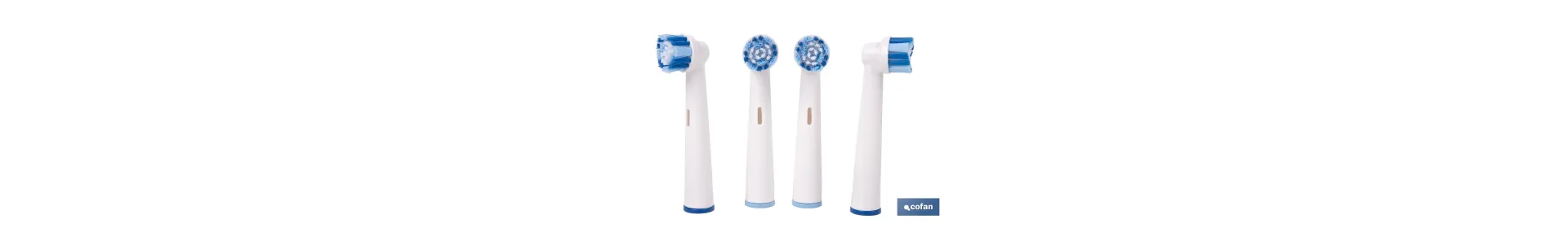 Comprar Pack de 4 Cabezales de Recambio | Cerdas de Nylon Media