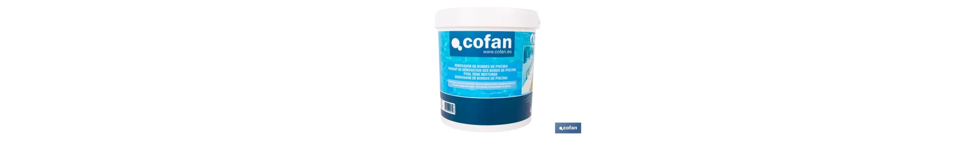Pintura antideslizante para bordes de piscina | Impermeable, color blanco mate | Capacidad de 4 litros