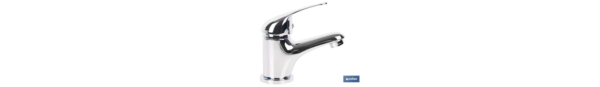 Grifo Monomando para Lavabo con Acabado Cromado | Incluye Latiguillos