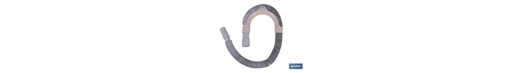Manguera de Desagüe para Lavadora | Flexible Corrugada con 0,8 a 2