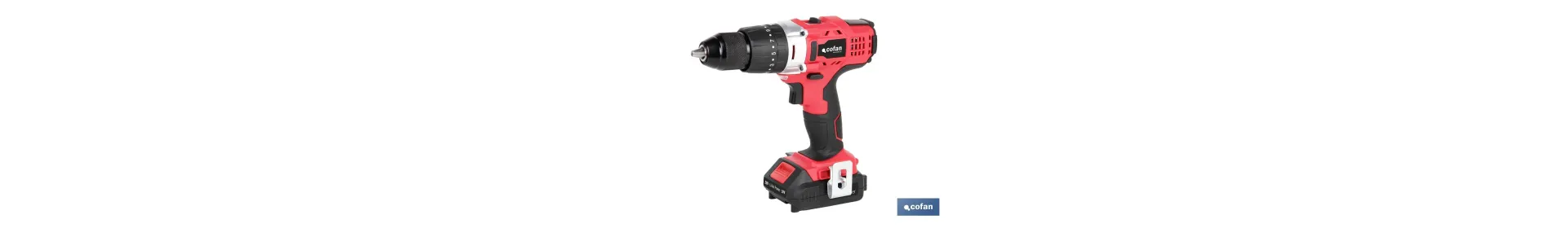REACONDICIONADO - Taladro Percutor a Batería con 1300 rpm | Batería Li-ion de 20V - 1,5 Ah