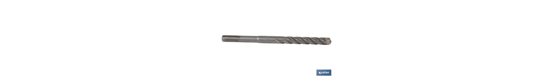 Brocas SDS PLUS para muros 4 puntas