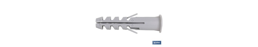 TACOS DE NYLON | MEDIDAS DESDE DIÁMETRO 6 HASTA 14 MM | PARA TODOS LOS MATERIALES DE CONSTRUCCIÓN