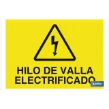 Hilo de valla electrificado