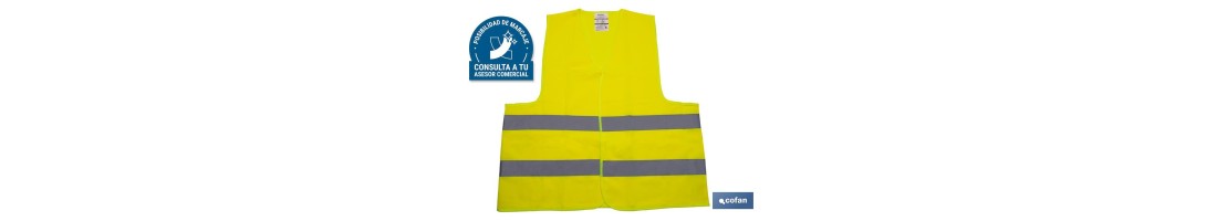 Chaleco reflectante | Color Amarillo | Talla XXL | EN ISO 20471 | Categoría II I