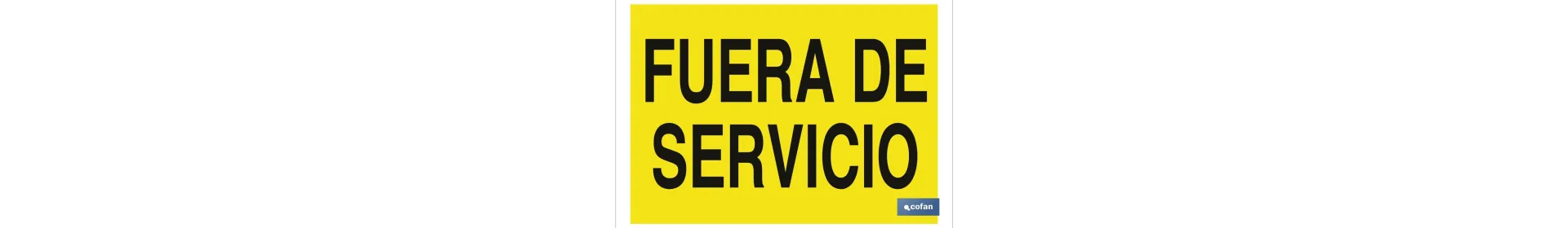Fuera de servicio