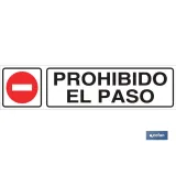 Prohibido el Paso