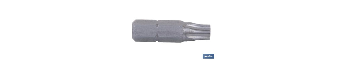 Destornillador Torx con punta inviolable | Diferentes tamaños