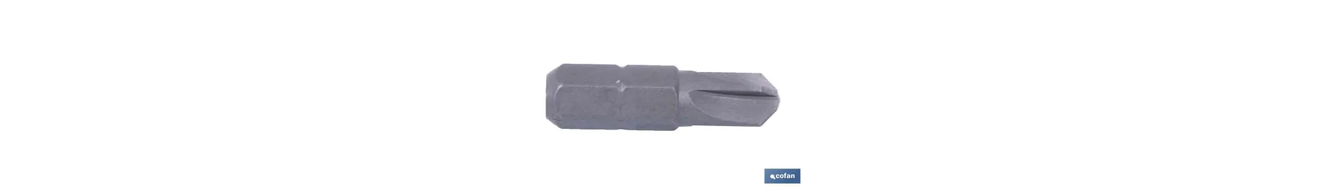 Punta T-Set Extra dura de atornillar | Modelo 1/4 T-Set | Longitud 25 mm