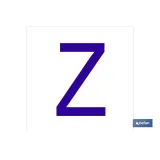 Z Letra en glasspack