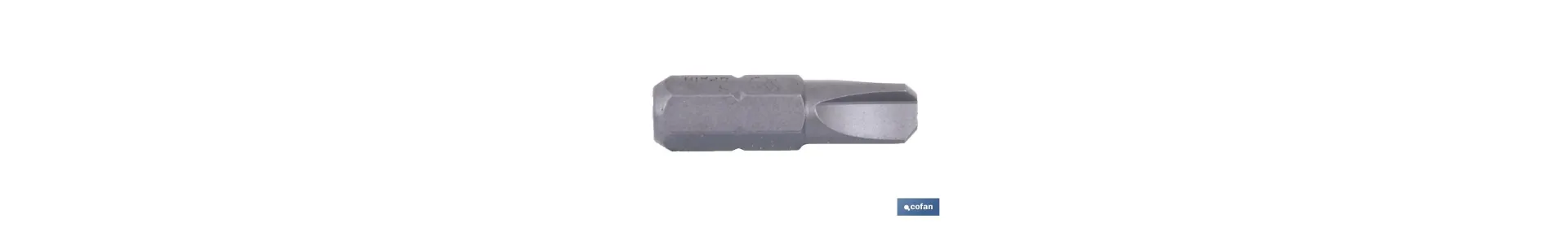 Punta Tri-Wing Extra dura de atornillar | Modelo 1/4 Tri-Wing | Longitud 25 mm