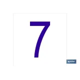 7 Número en glasspack
