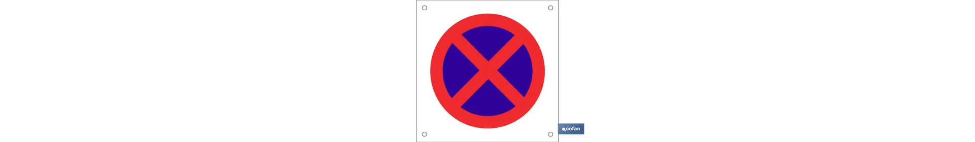 OB12 Prohibido parar/aparcar