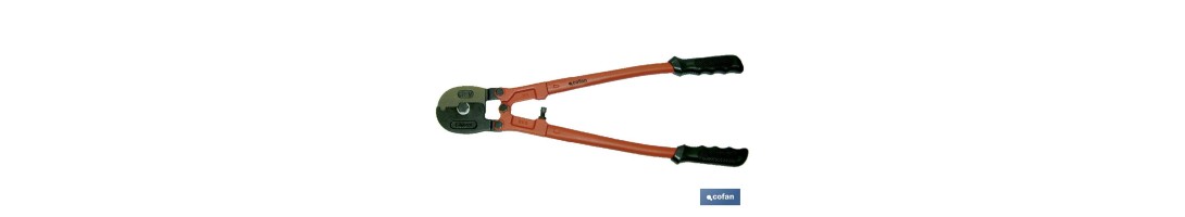 Corta cables de acero reforzado | Con longitud de 24 o 36 | Cuchillas fabricadas en CR-V 56-61 HRc