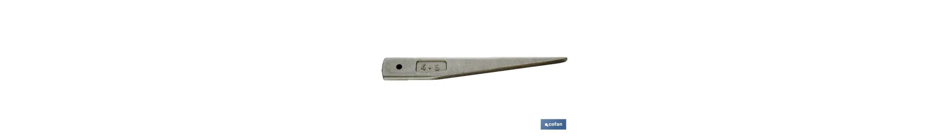 Cuña expulsadora conos morse DIN 317
