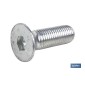 Tornillo allen DIN 7991 | Cabeza avellanada y plana con hexágono | Clase 10.9 zincado | Medidas desde M-3 hasta M-20