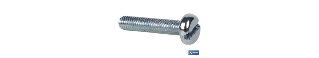 Tornillo DIN 85 | Clase 6 | Medidas desde 6 mm hasta 60 mm