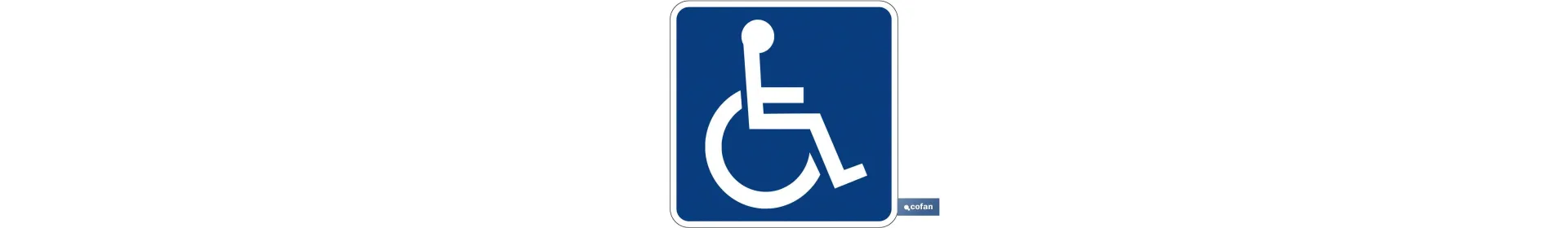 Placa de minusválidos V-15