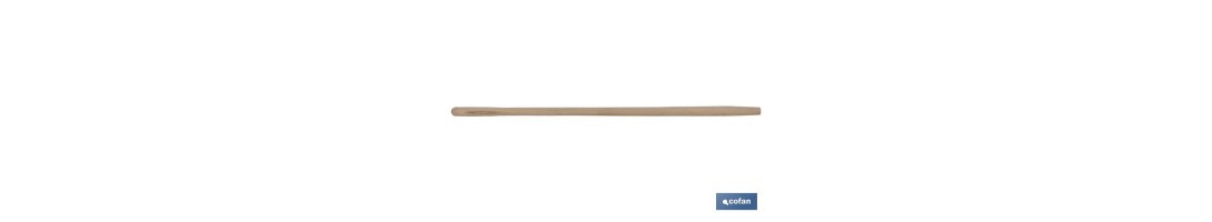 Mango de madera para horca | Mango ligero y agradable al tacto | Longitud del mango: 1200 mm