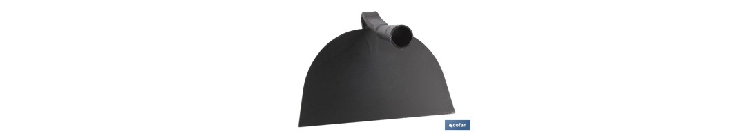 Raedera metálica para usar en construcción | Herramienta para remover y esparcir hormigón | Peso de la raedera de 1084 g