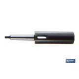 Accesorios brocas mango cónico cono morse, Alargador para conos morse