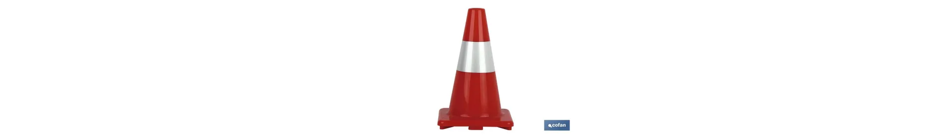 Cono Rojo/Blanco 30cm