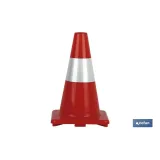 Cono Rojo/Blanco 30cm