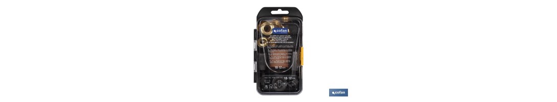 Kit completo de Ojetes y Ollaos | Diámetros de 10 y 12 mm | Apto para montajes